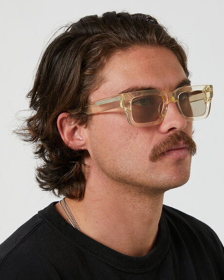 LIGHT YELLOW MENS ACCESSORIES CHIMI EYEWEAR SUNGLASSES - 105CHIMILGTYEL
