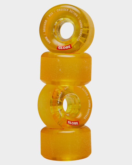 CLEAR HONEY SKATE HARDWARE GLOBE WHEELS - 10125016CHNY