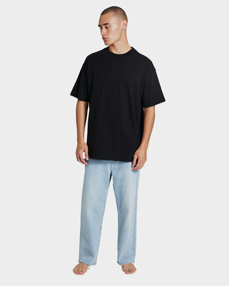 BLACK MENS CLOTHING GENERAL PANTS CO. BASICS T-SHIRTS + SINGLETS - 37402800023