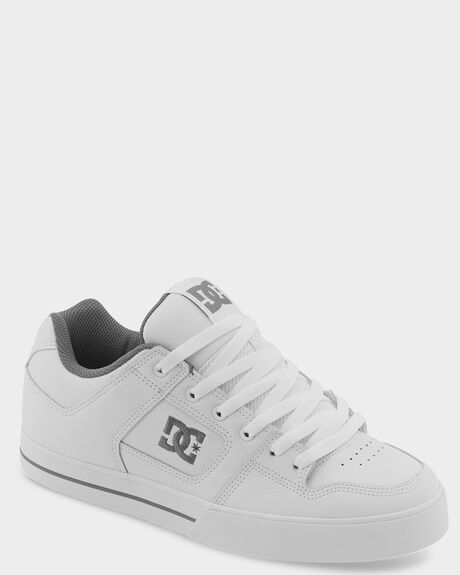 WHITE BATTLESHIP WHI MENS FOOTWEAR DC SHOES SNEAKERS - 300660-HBW