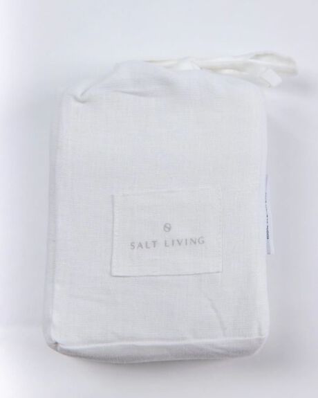 WHITE HOME + BODY HOME SALT LIVING BED + BATH - 15047WHT
