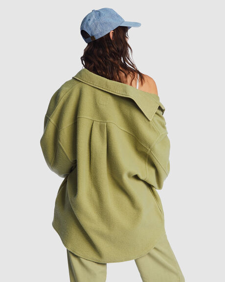 AVOCADO WOMENS CLOTHING BILLABONG COATS + JACKETS - ABJFT00350-AVO
