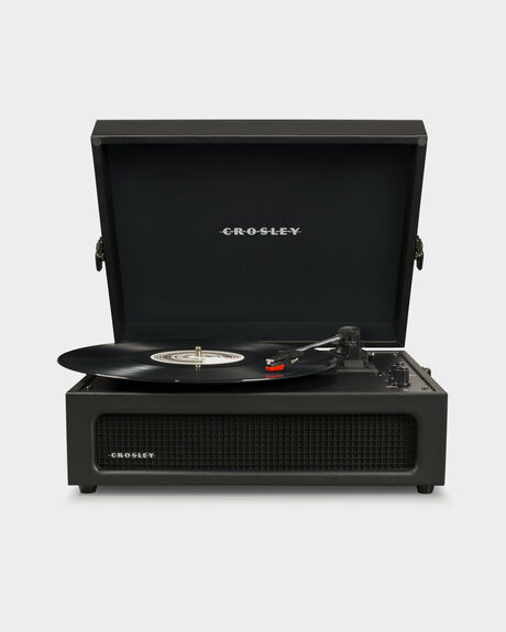 BLACK MENS ACCESSORIES CROSLEY AUDIO + CAMERAS - CRIW8017B-BK4
