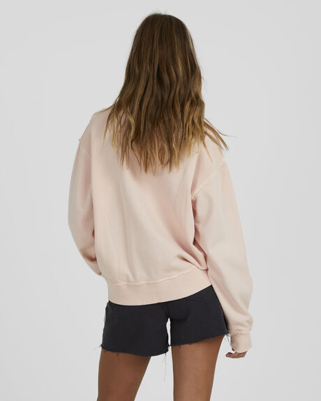CLOUD PINK WOMENS CLOTHING BILLABONG JUMPERS - UBJFT00134-MCW0