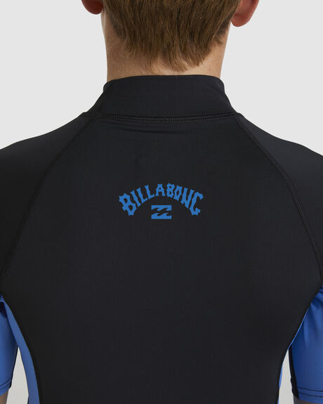BLACK SUMMER BLUE SURF KIDS BILLABONG RASHVESTS - UBBWR03007-BMB0
