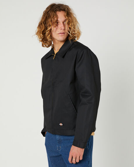 BLACK MENS CLOTHING DICKIES JACKETS - JU75BLK