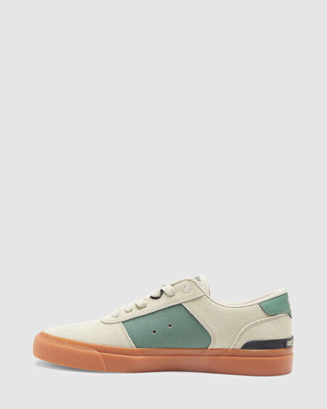 TAN GREEN MENS FOOTWEAR DC SHOES SNEAKERS - ADYS300739-TG2