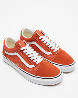 Mens red clearance vans sale