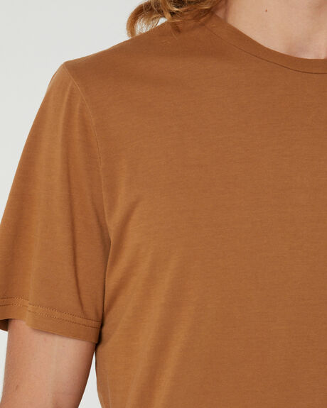 RUBBER MENS CLOTHING VOLCOM BASIC TEES - A4332275RUB