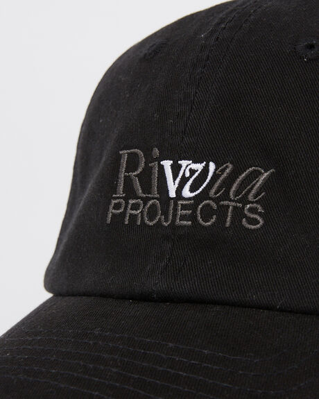 BLACK MENS ACCESSORIES RIVVIA PROJECTS HEADWEAR - RHW-23402BLK