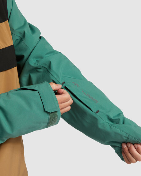 EVERGREEN SNOW MENS BILLABONG SNOW JACKET - ABYTJ00108-EGR