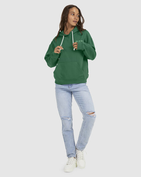 VERDENT GREEN WOMENS CLOTHING ROXY HOODIES - URJFT03190-GSJ0