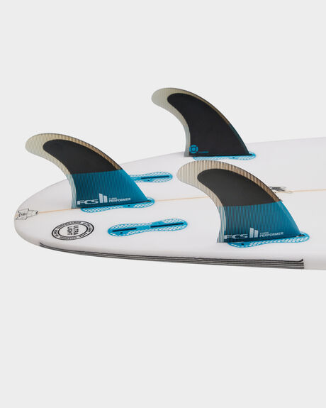 TEAL BLACK SURF ACCESSORIES FCS FINS - FPER-PC04-TS-RTEABK