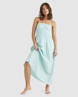 Places to be blue top print maxi dress billabong