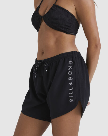 BLACK WOMENS CLOTHING BILLABONG SHORTS - UBJBS00104-BLK