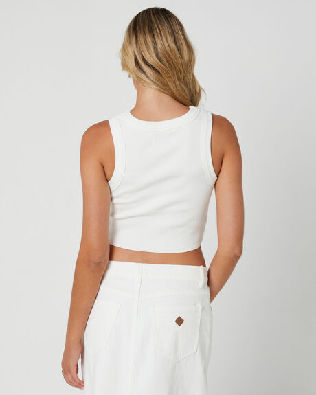 WHITE SAND WOMENS CLOTHING ABRAND T-SHIRTS + SINGLETS - A33F00-1392