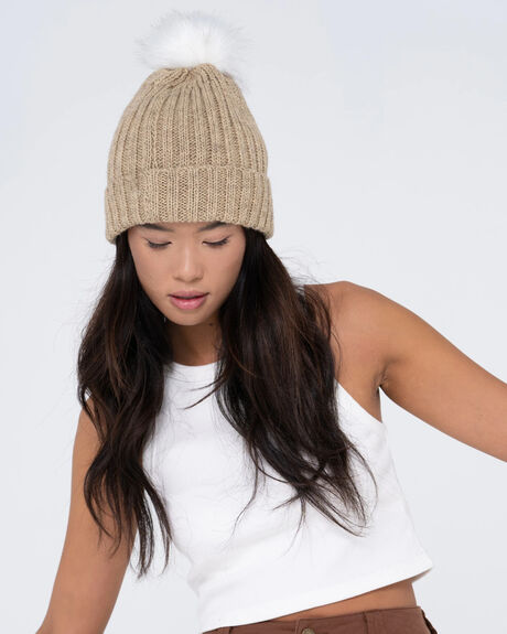 OATMILK WOMENS ACCESSORIES RUSTY HEADWEAR - W23-HBL0303-OMK