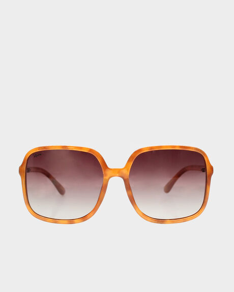 VINTAGE TORT WOMENS ACCESSORIES REALITY EYEWEAR SUNGLASSES - REA-DEL-TURT