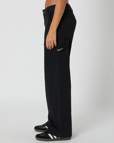 BLACK WOMENS CLOTHING RUSTY PANTS - PAL1420-BK1