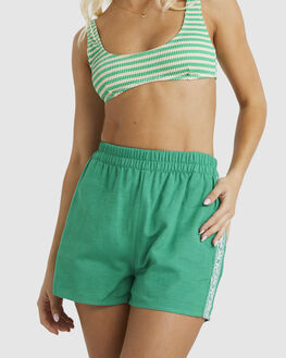 Green swim shorts ladies hot sale