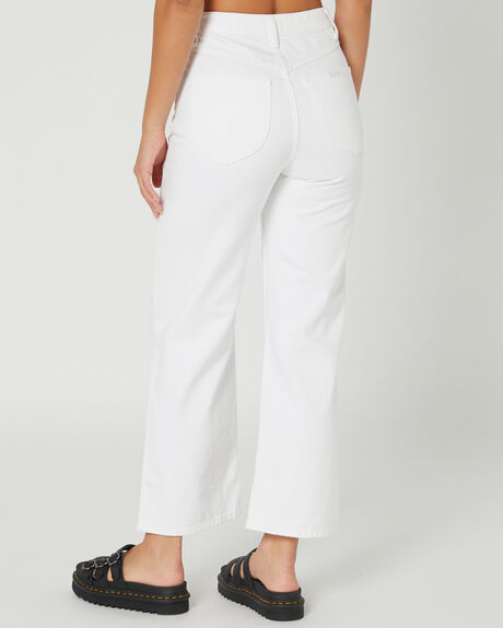 VINTAGE WHITE WOMENS CLOTHING ROLLAS JEANS - R31J65-006