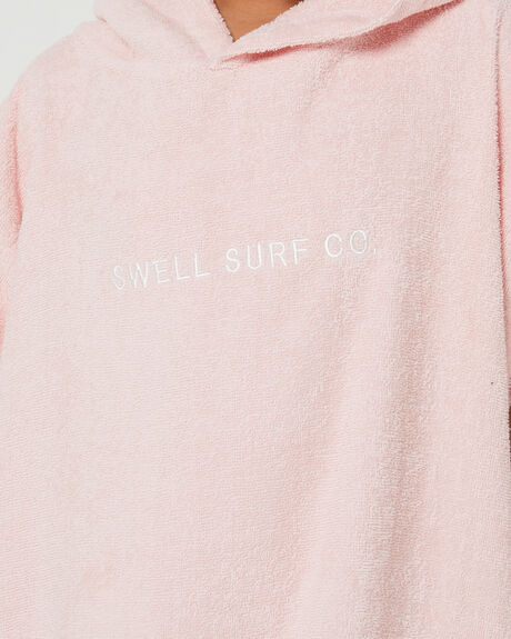 PINK KIDS GIRLS SWELL TOWELS - S62211611PNK