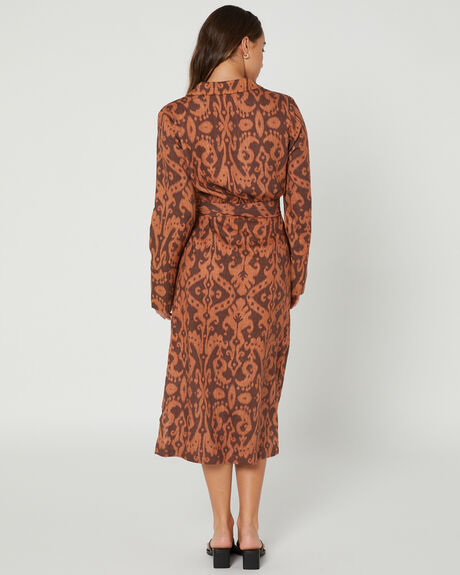 PUMPKIN SPLICE WOMENS CLOTHING TIGERLILY DRESSES - T635406PKS