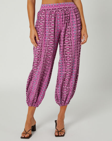 RASPBERRY WOMENS CLOTHING TIGERLILY PANTS - T635373RASP