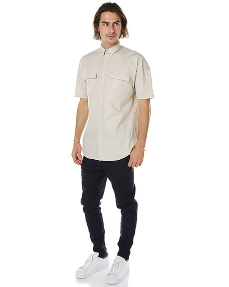 TAUPE MENS CLOTHING ZANEROBE SHIRTS - 313CARBTAUPE