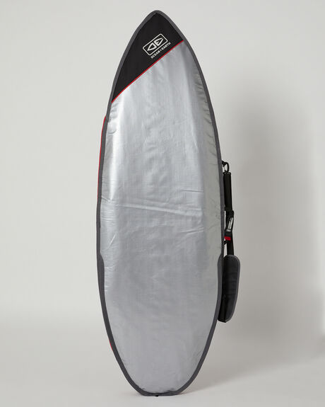 BLACK RED SURF ACCESSORIES OCEAN AND EARTH BOARD COVERS - SCSB13BLR1860