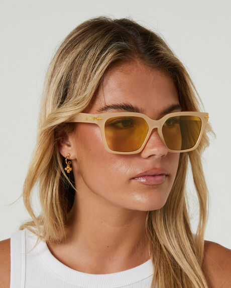 BUTTER YELLOW TINT WOMENS ACCESSORIES AIRE SUNGLASSES - AIR2442208-BUTTER
