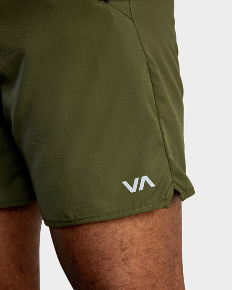 OLIVE MENS CLOTHING RVCA SHORTS - V2091YGR-OLV