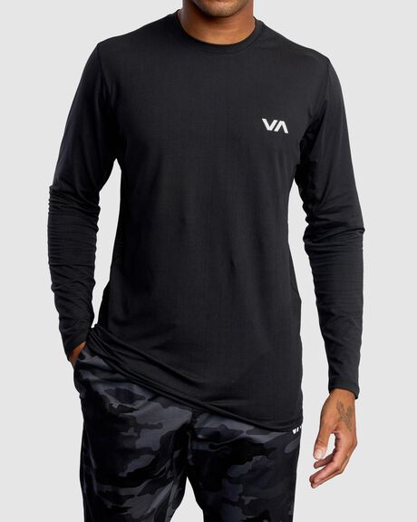 BLACK MENS CLOTHING RVCA SPORTSWEAR - V9011RSV-BLK