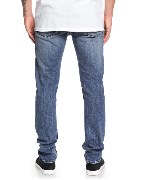 AGED MENS CLOTHING QUIKSILVER JEANS - EQYDP03403-BJQW