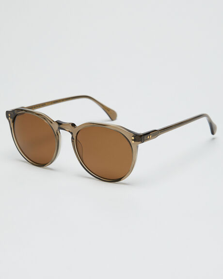GHOST VIBRANT BROWN MENS ACCESSORIES RAEN SUNGLASSES - 100U161REMS305