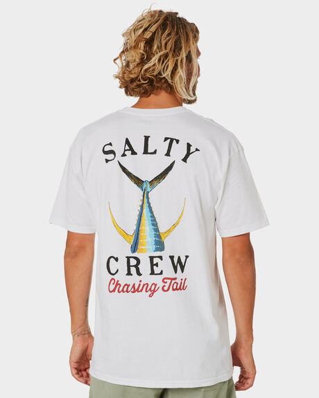 WHITE MENS CLOTHING SALTY CREW T-SHIRTS + SINGLETS - 20035092WHT