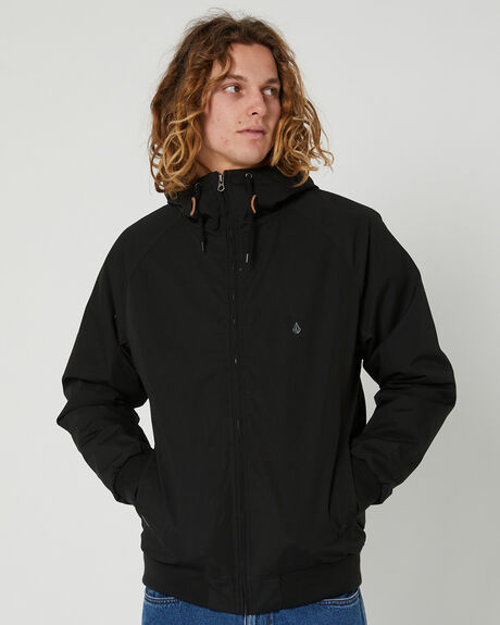 BLACK MENS CLOTHING VOLCOM JACKETS - A1712300BLK
