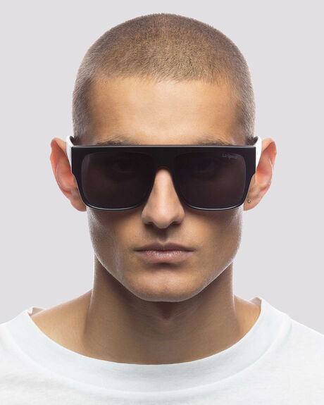 MATTE BLACK MENS ACCESSORIES LE SPECS SUNGLASSES - LSP1402005MBLK