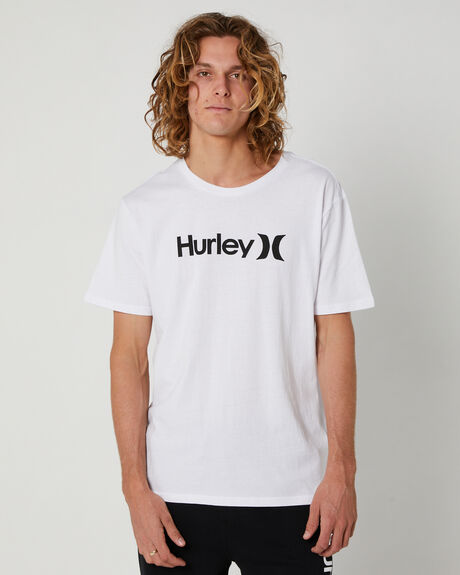 WHITE MENS CLOTHING HURLEY GRAPHIC TEES - HATS1020H100