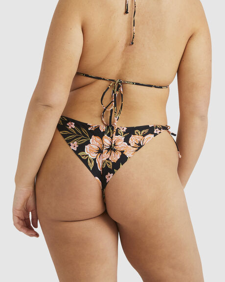 BLACK PEBBLE WOMENS SWIMWEAR BILLABONG BIKINI BOTTOMS - ABJX400949-BPB