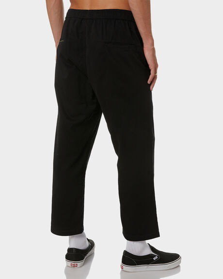 BLACK MENS CLOTHING FORMER PANTS - FPA-21303BLK