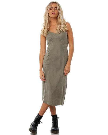 SAGE WOMENS CLOTHING THRILLS DRESSES - WTH8-913FSAG