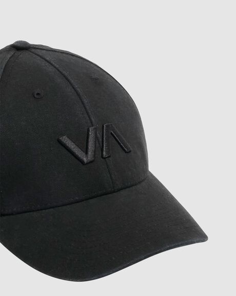 BLACK WOMENS ACCESSORIES RVCA HEADWEAR - UVJHA00152-BLK