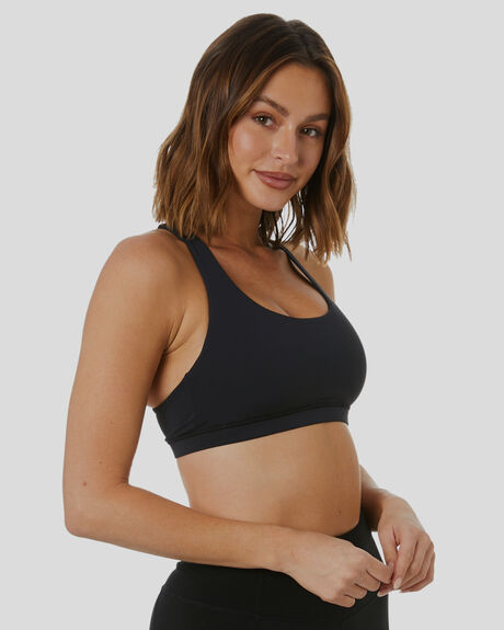 BLACK WOMENS ACTIVEWEAR SWELL SPORTS BRAS - S8214528BLACK