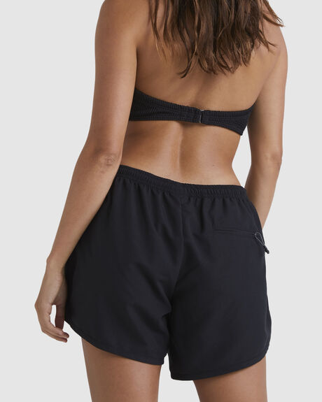 BLACK WOMENS CLOTHING BILLABONG SHORTS - UBJBS00104-BLK