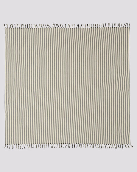 BLACK LINEN WOMENS ACCESSORIES MAYDE TOWELS - 20PCOVEBLKB