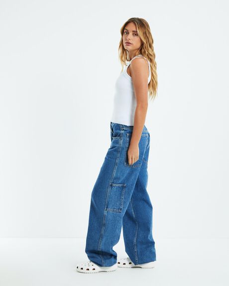 WHITE WOMENS CLOTHING GENERAL PANTS CO. BASICS T-SHIRTS + SINGLETS - 52493300026