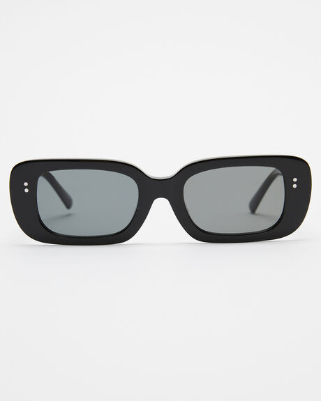 BLACK WOMENS ACCESSORIES STATUS ANXIETY SUNGLASSES - SA9672
