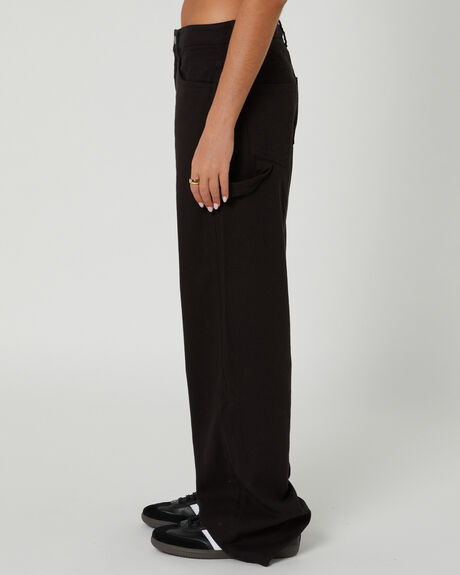 BLACK WOMENS CLOTHING AFENDS PANTS - W241403-BLK