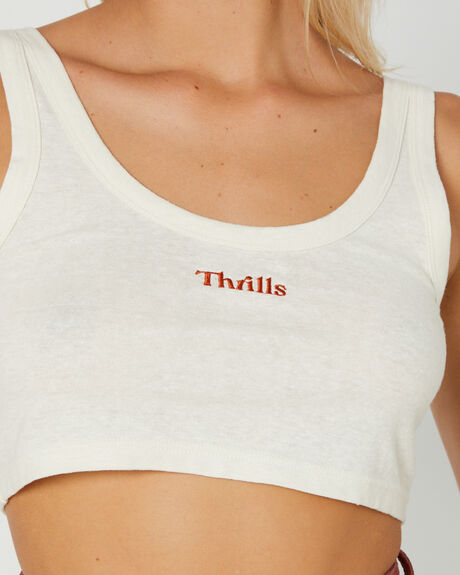 TOFU WOMENS CLOTHING THRILLS SINGLETS - WTR22-157ATTOF